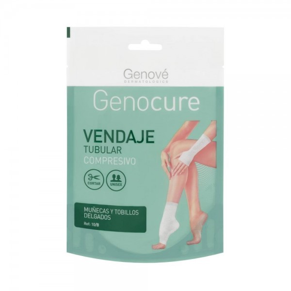 genocure vendaje tubular compresivo munecas y tobillos delgados