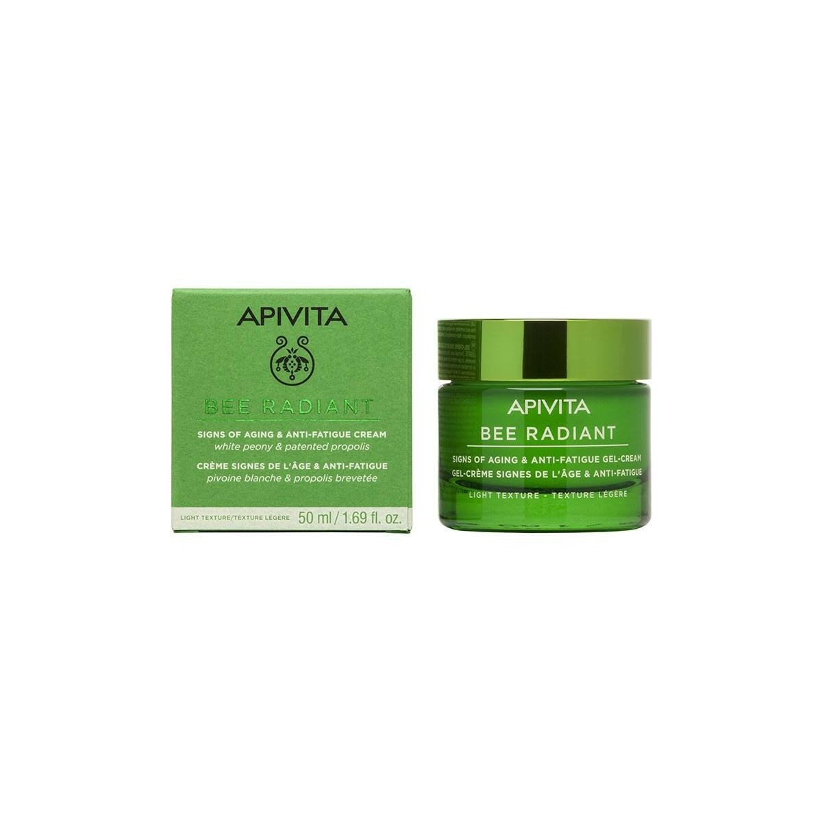 apivita gel crema bee radiant 50 ml