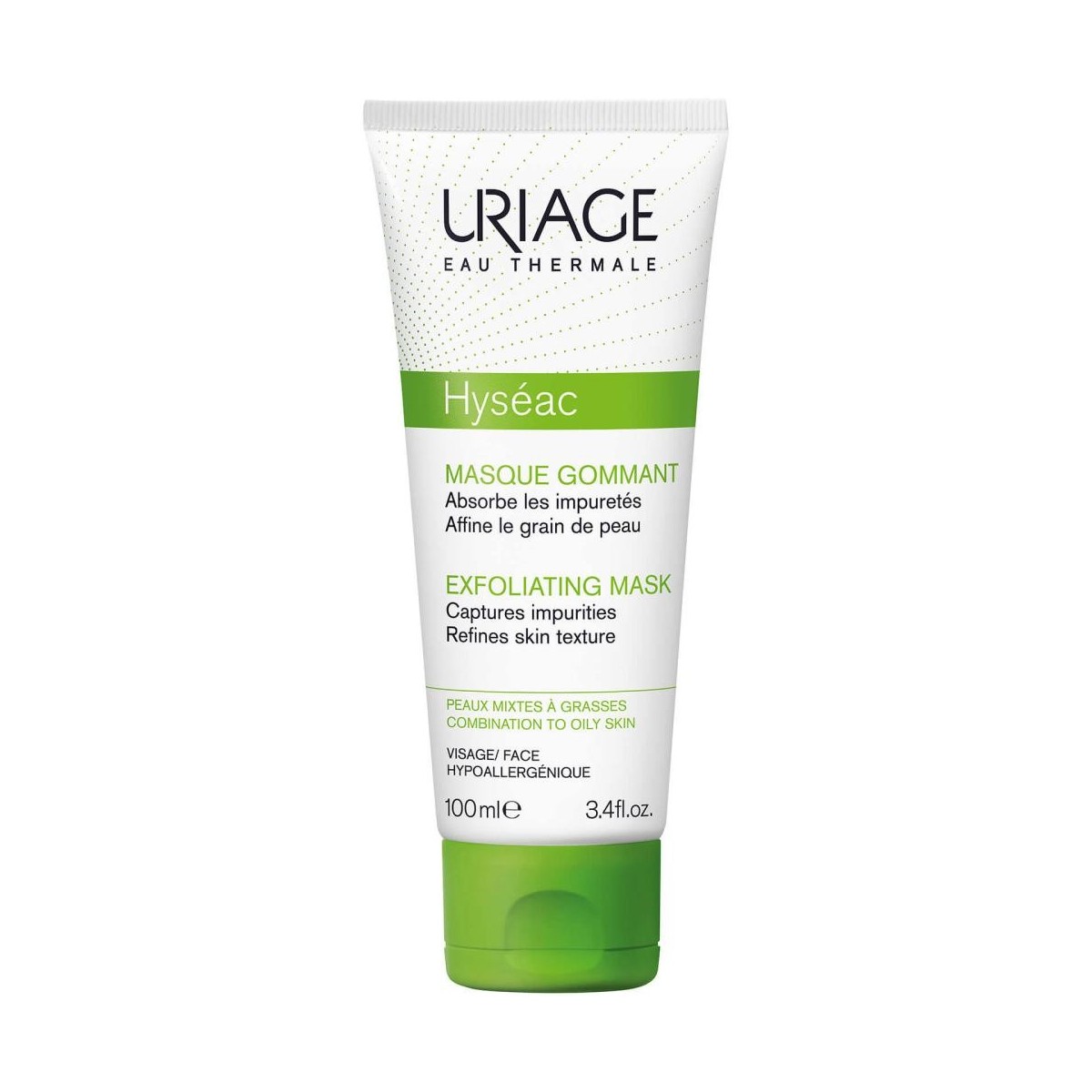 uriage hyseac mascarilla exfoliante 100 ml