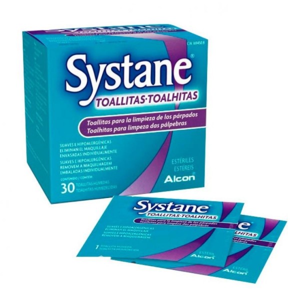 systane 30 toallitas