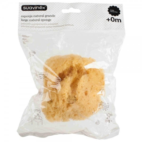 suavinex esponja natural grande
