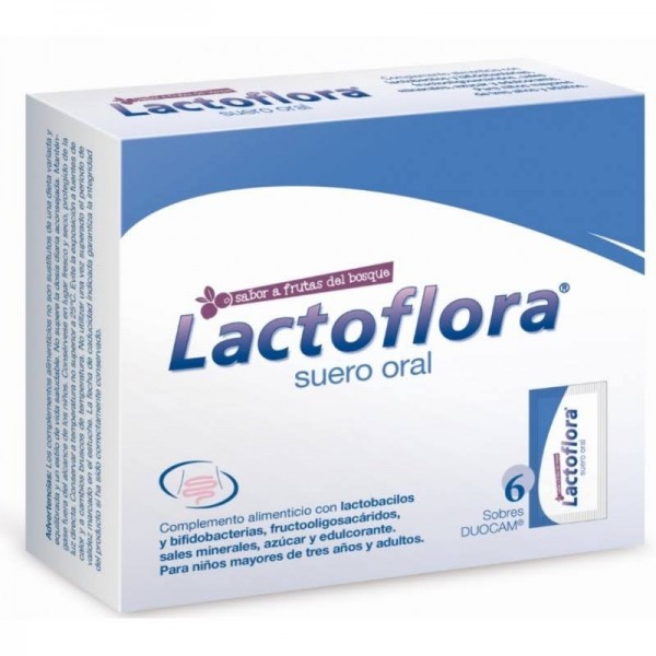 lactoflora suero oral 6 sobres